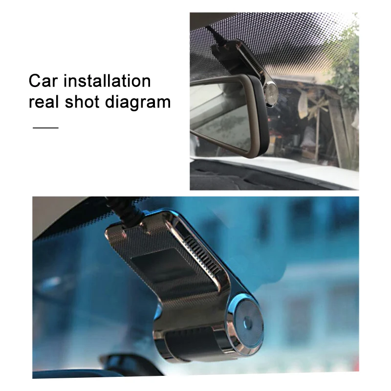 ADAS Мини Автомобильный видеорегистратор камера Full HD LDWS Авто Цифровой Видео