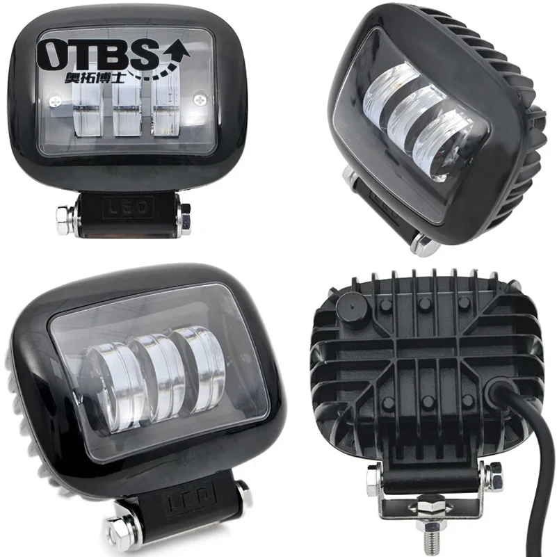 Точечный противотуманный фонасветильник OTBS квадратная Светодиодная лампа для