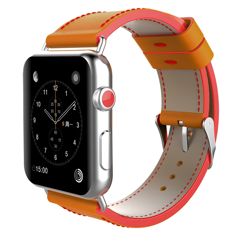 Ремешок из натуральной кожи для Apple Watch Series 1 2 3|Ремешки часов| |