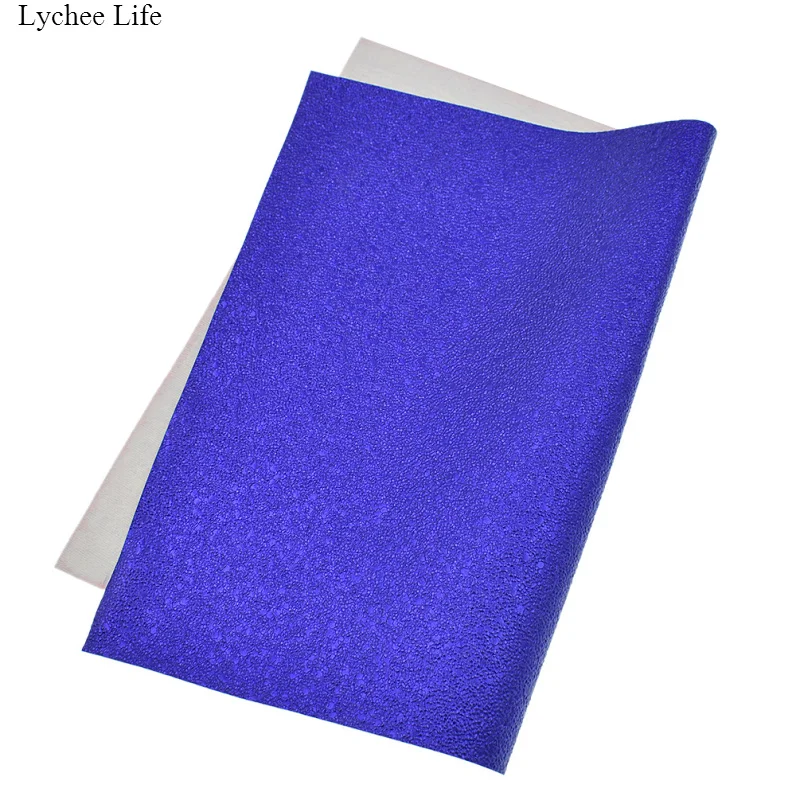 Lychee Life A4 тисненый камень, кожаная ткань, сделай сам, искусственный синтетический водонепроницаемый кожаный тканевый бант для волос, сделай сам, украшения, поделки