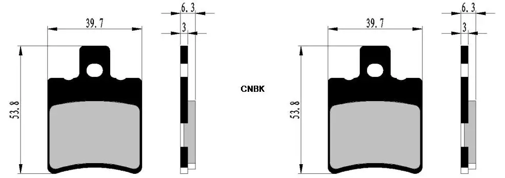 Набор дисковых тормозных колодок подходит для квадроциклов ATV D350 D 350 2011 2012 2013 2014