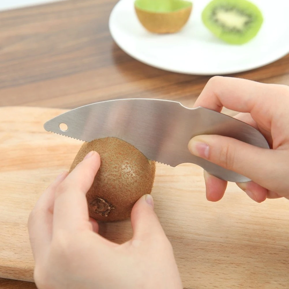 2 в 1 Нержавеющая сталь ложка мякотью принадлежности для приготовления овощей