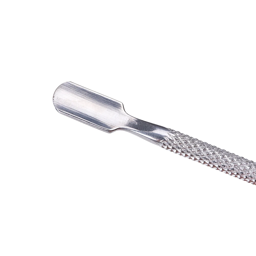 1pcs Nail Cuticle Remover Stainless Steel Pusher Double End Dead Skin Machine Manicure Pedicure Art Tools TRFB08-32 | Красота и