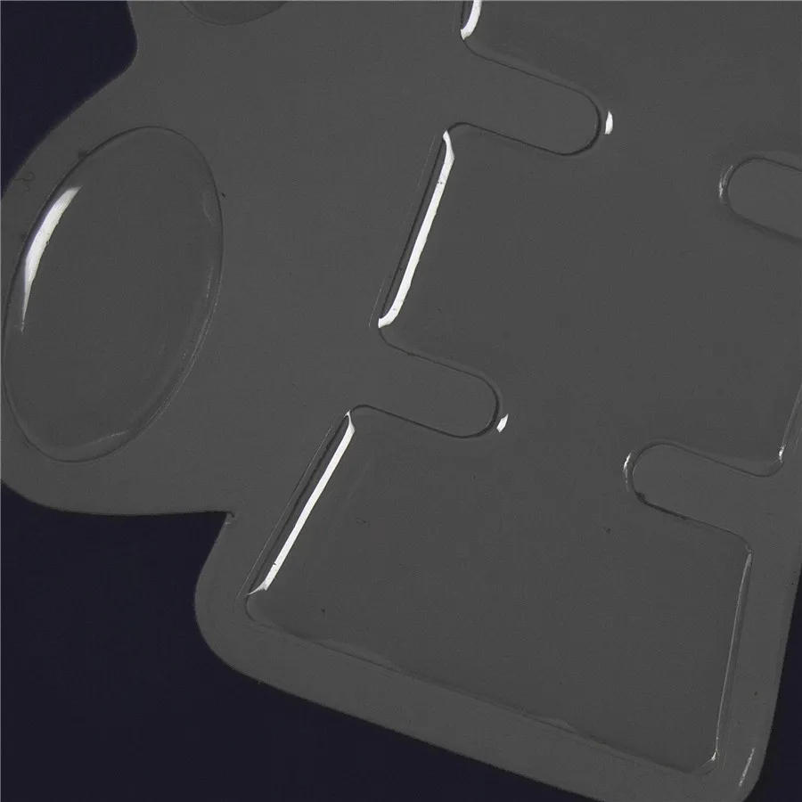 Мотоцикл прозрачной белый углеродного волокна смолы танк Pad протектор кот