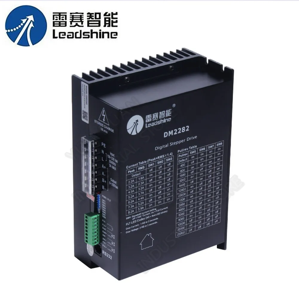 Шаговый двигатель Leadshine DM2282 DSP 2PH 2 ~ 180 A 220 110 В переменного тока 130 в для NEMA34 86 мм NEMA42