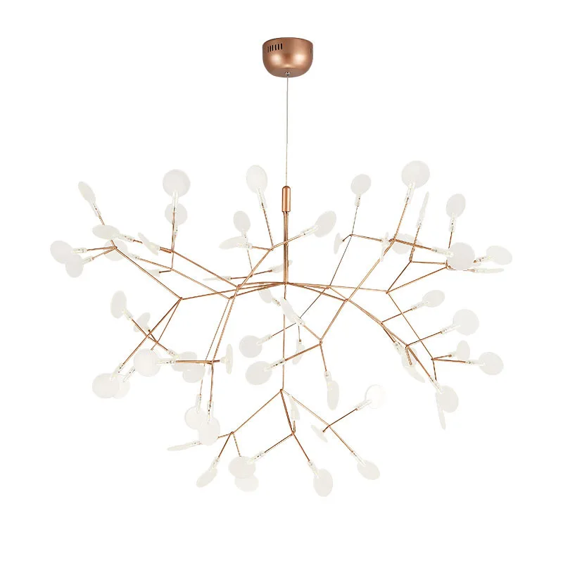 Post современный Светлячок светодиодный Люстра Скандинавский минималистичный