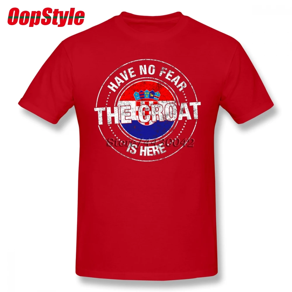 Have No Fear The Croat Is Here T Shirt Short Sleeve Clothes For Men Hipster Hot Selling XXXL Cotton Croatia Flag Men's Shirts Мужская