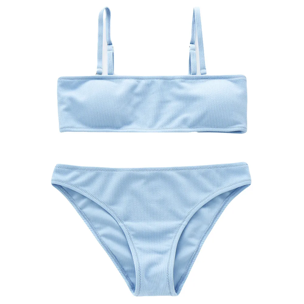 Sky Blue Womail купальники 1 шт. женский пуш-ап пляжный бюстгальтер с подкладкой комплект купальник Сексуальная купальная пляжная одежда Dec 5 - Цвет: Sky Blue