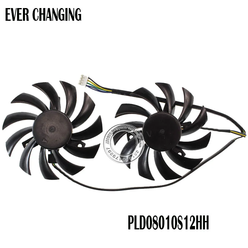 Новый оригинальный кулер для процессора MSI R6850 R6870 R6790 460GTX 560GTX 570GTX 580GTX бесщеточные