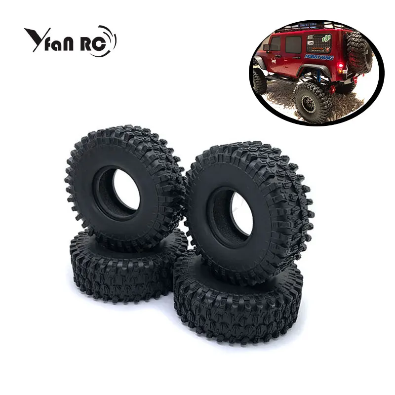 4 шт. 120 мм 1 9 &quotрезиновые шины/колесные шины для 1:10 RC Rock Crawler Axial SCX10 90047 RC4WD D90 D110 TF2