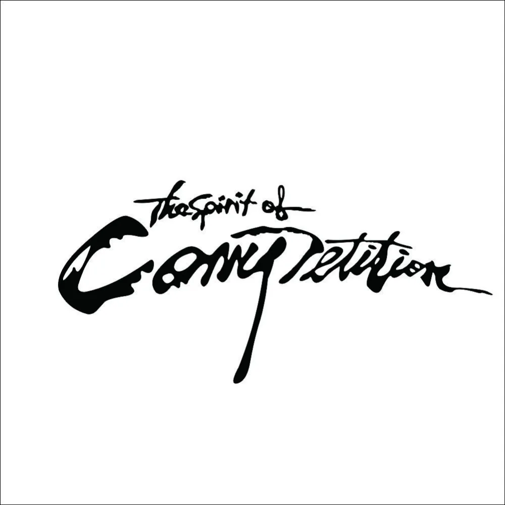 28*13 см автомобильные наклейки 3D Spirit Competition Window Styling виниловая наклейка лампа для