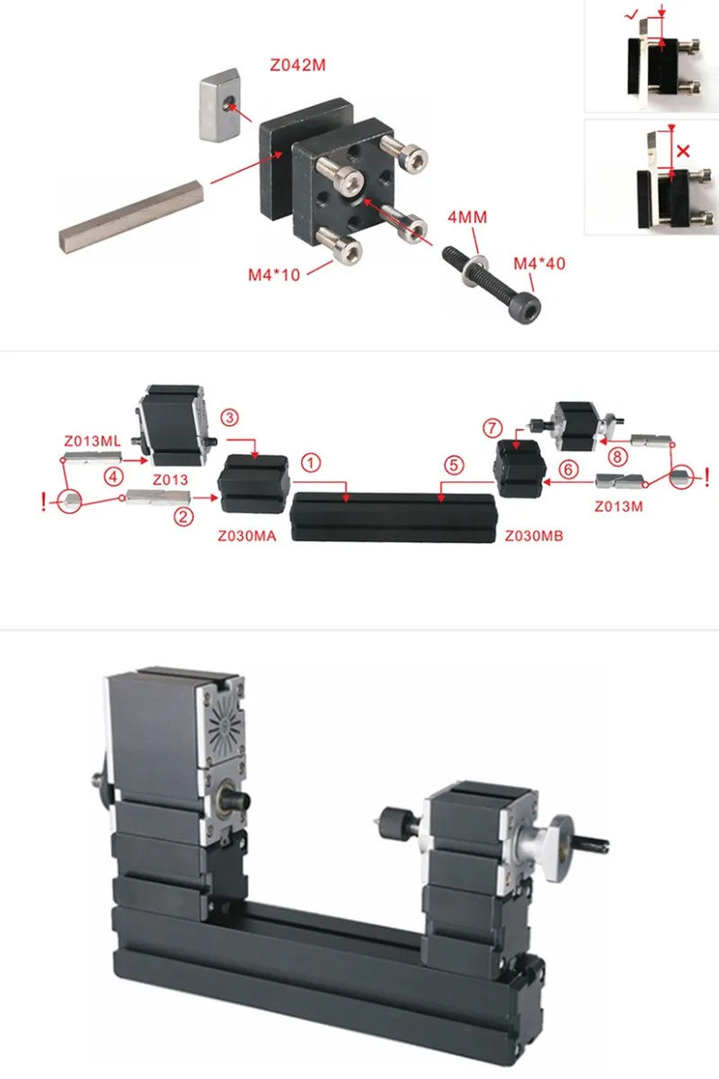 Thefirsttool TZ20002MR большой мощности мини металлический токарно-ротационный станок 12000 об/мин 60 Вт двигатель большой радиус обработки DIY инструмент детский подарок