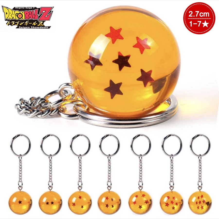 2 7X2 7 см Dragon Ball Crystal 1 7Star Z фигурка мальчика игрушка ПВХ Модель Аниме Коллекция