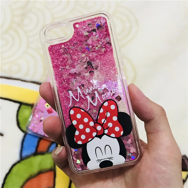 Чехол для жидкой воды, мягкий силиконовый чехол для huawei P30 Pro P20 Lite P Smart Plus mate 20, чехол s, единорог, флакон духов, КИТ - Цвет: Minnie