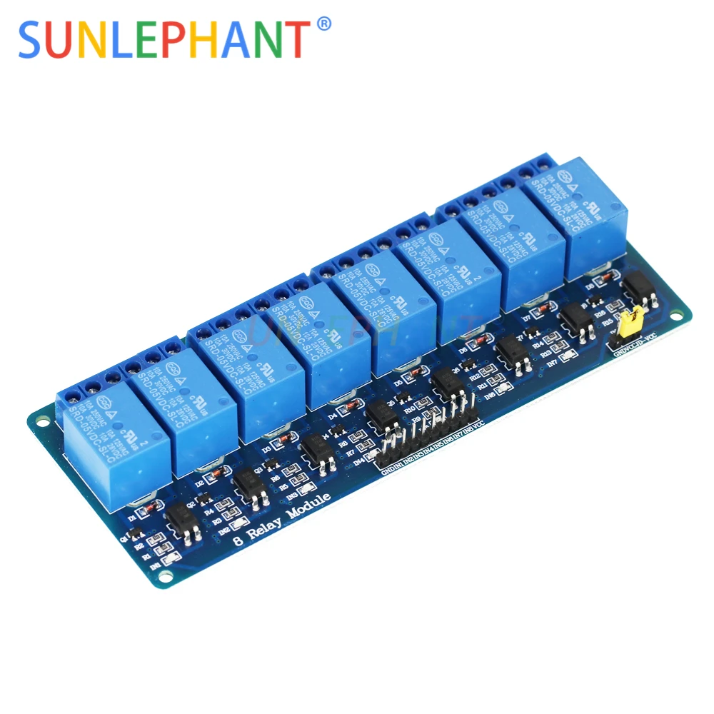 8 канальная плата релейного модуля для Arduno PIC AVR MCU DSP ARM Electronic Лучшая цена канальный