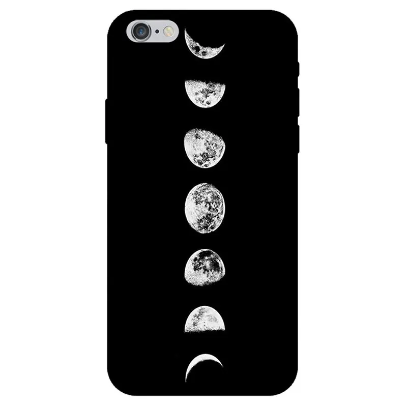 Чехол для телефона Space Moon Eclipse iPhone XS Max XR X 7 8 6 6S Plus 5S 7Plus 8Plus SE 5 Star UFO Swing Rocket воздушный