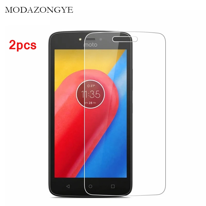 2 шт для закаленного стекла Motorola Moto C Защита экрана Plus XT1754 XT1750 XT1723 защита
