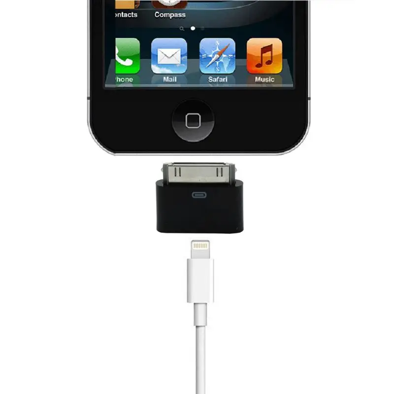 Переходник конвертер 8pin мама 30pin папа для iPhone4 4S iPad 2 3 iPod Touch 4|Переходники и
