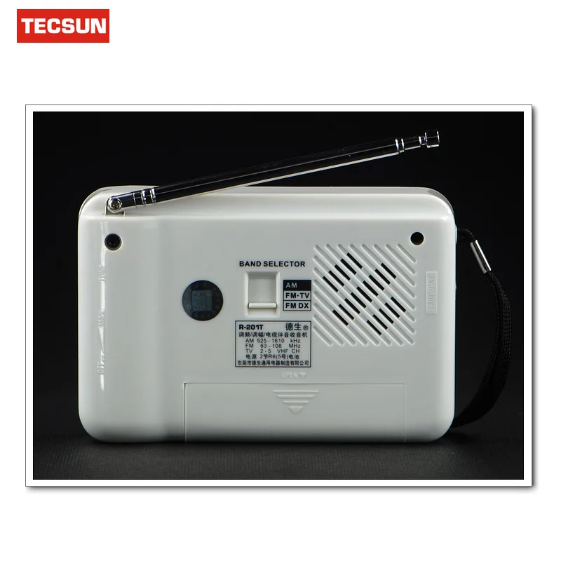 Оригинальный Tecsun R 201T портативный AM FM радио Высокая чувствительность Карманный