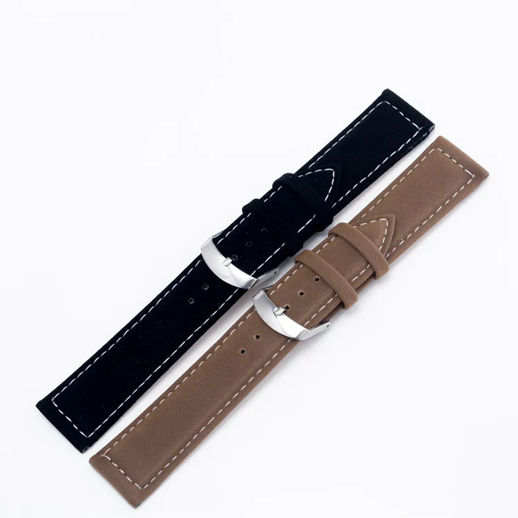 Ремешок матовый из микрофибры для наручных часов 22 мм 18/22 2020|band 22mm|watch strap22mm watchbands |