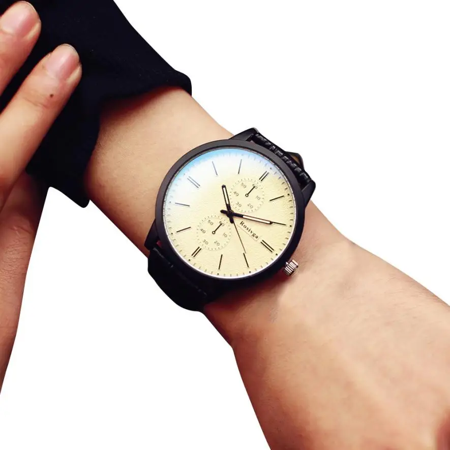 Высококачественные женские часы мужские и студенческие с большим циферблатом в