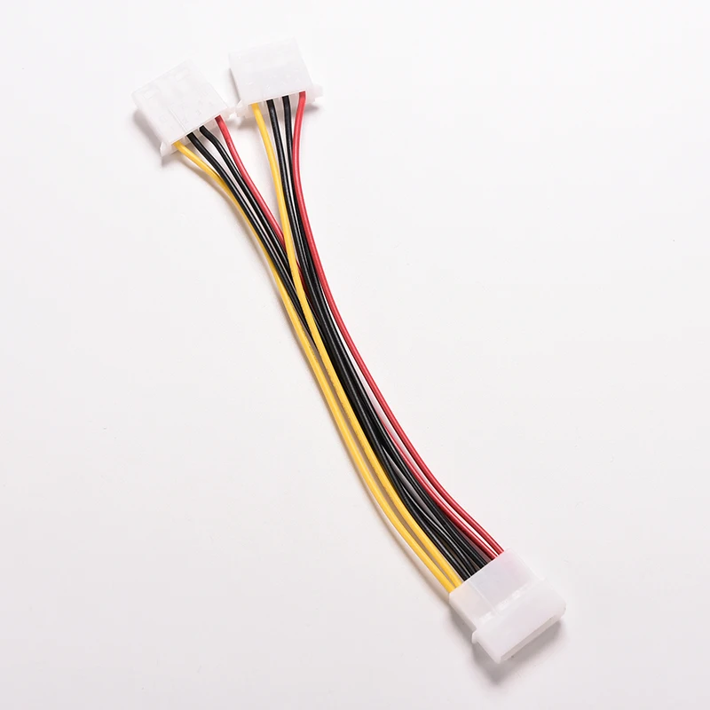Новая компьютерная программа 4 Pin IDE/SATA 1 Мужской до 2 Женский кабель Питание Y