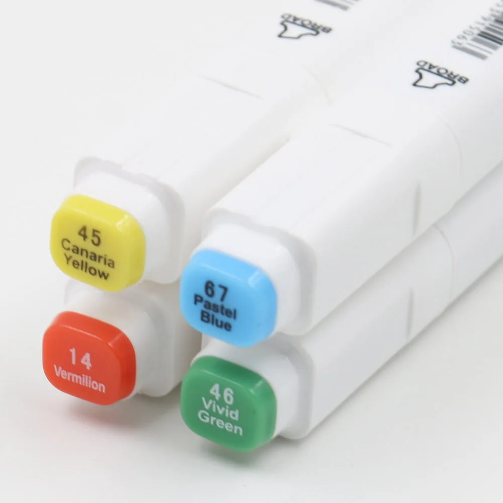 TouchFIVE 168 цветов Набор маркеров для живописи кисть на спиртовой основе ручка