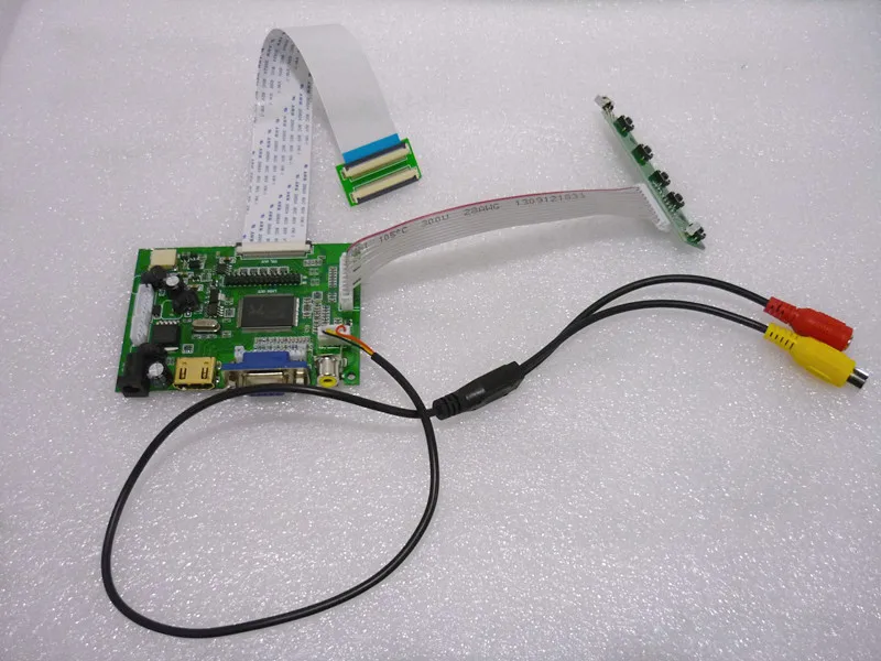 Пластиковый чехол для 7 дюймов AT070TN90 AT070TN92 AT070TN94 800*480 lcd + HDMI VGA 2AV плата драйвера RTD2660H
