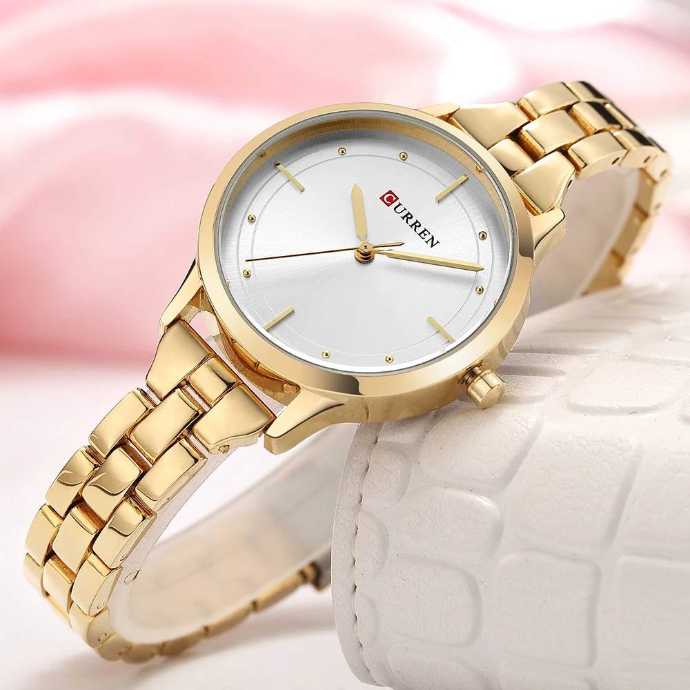 Женские часы CURREN роскошные брендовые Ретро женские кварцевые Montre Femme Relogio Faminino Reloj
