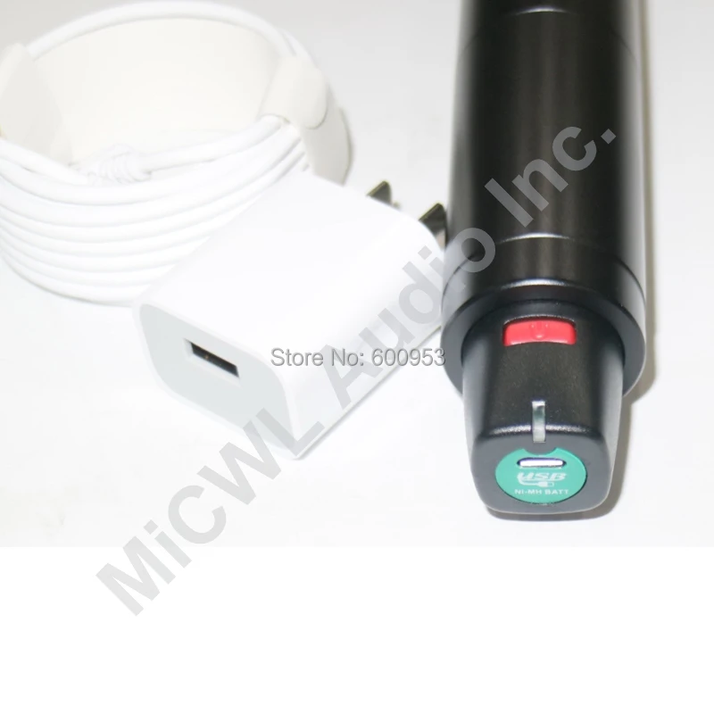 MiCWL SKM9000 4 Аккумуляторная сценическая производительность цифровой беспроводной карманный микрофон системы USB аккумуляторная батарея