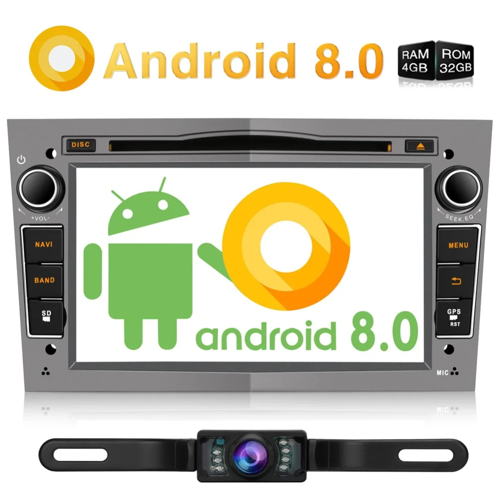Тыква Восьмиядерный RAM 4G ROM 32G 2 Din7 &quotAndroid 8 0 Автомобильный мультимедийный плеер GPS