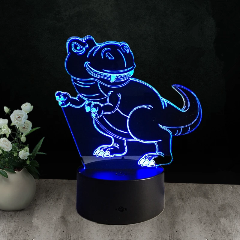Меняющий цвет ночник Pokemon go Mega Коллекционная Charizard 3D Светодиодная настольная