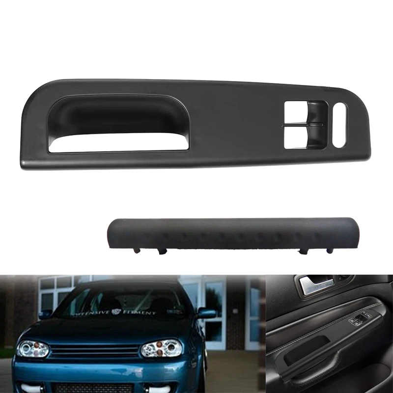 Black Electric Window Switch Control Panel Trim Bezel Cover 2-Door Left Handmodels For electrically operated MK4 | Автомобили и