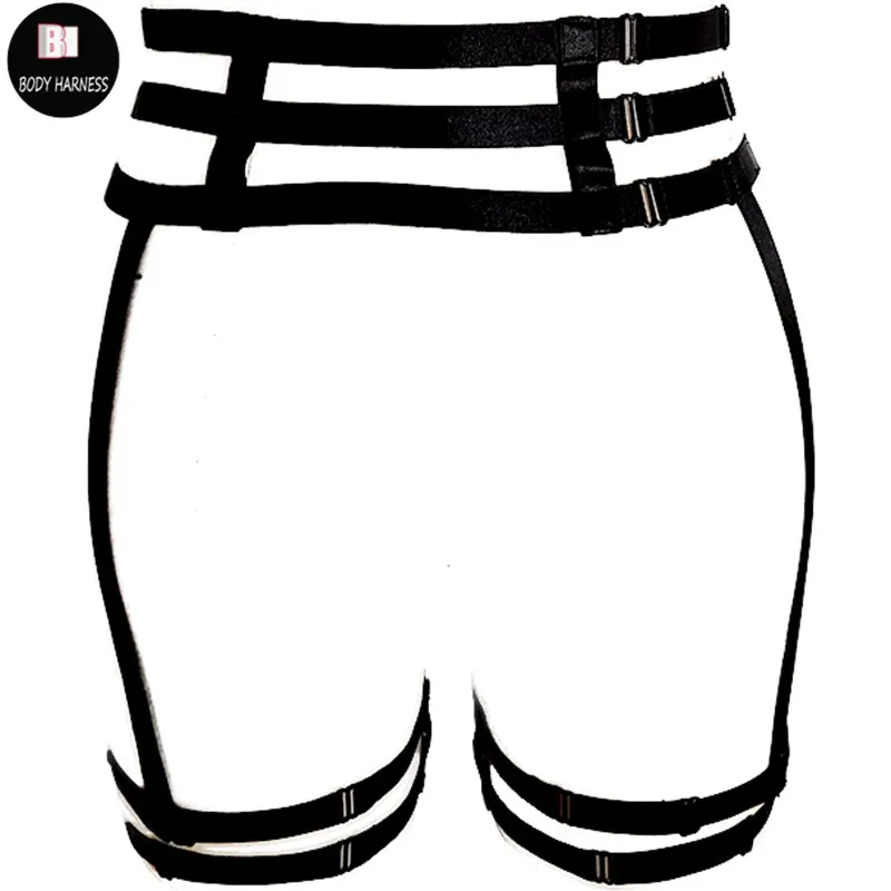 Goth ремень подвязка пояс сексуальное нижнее белье пастельный готический жгут ног