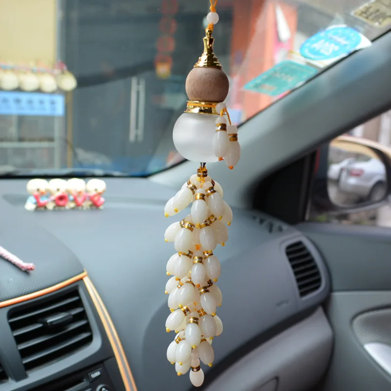 1pc Perfume bottle gourd ornaments crystal pendant accessories perfume decoration supplies for vehicle | Автомобили и мотоциклы