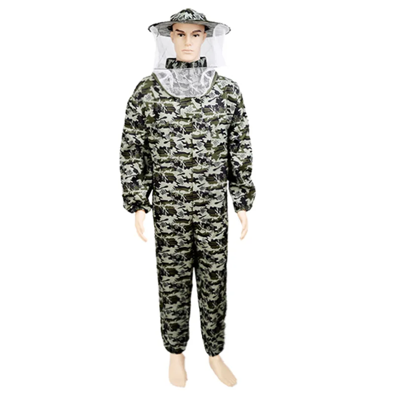 

Bees Thickening Bee Clothing Export Type Siamese Protective Clothing Space Suit Bee Cap Conjoined Anti Bee Clothing