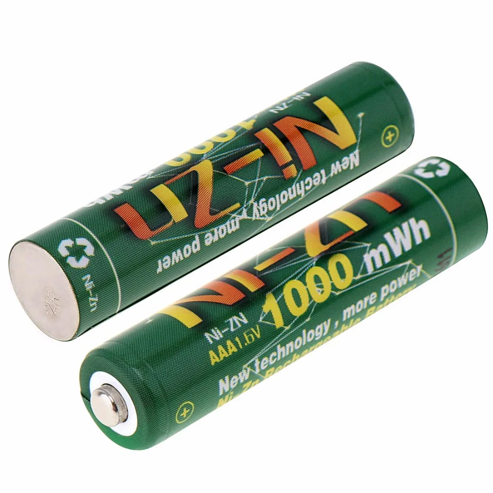 4 шт./лот Ni-Zn 1 5 V 6 v 1000mWh aaa аккумуляторная батарея | Электроника