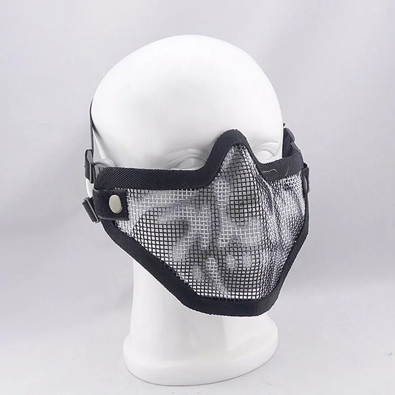 2020 Новая военная тактическая маска изысканная охотничья металлическая