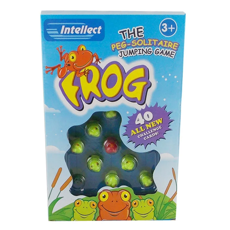 Обучающая настольная игра Frog для всей семьи/Вечеринки/друзей прыжков с героями