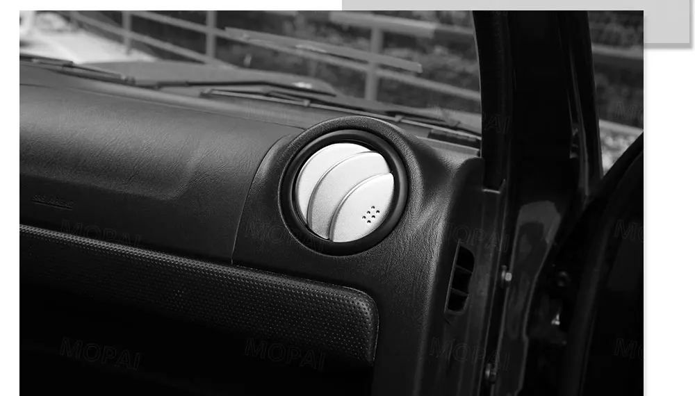 Автомобильные наклейки MOPAI для Suzuki jimny на 2007 градусов, автомобильные кондиционеры на выходе, декоративная крышка для Suzuki jimny, автомобильные аксессуары