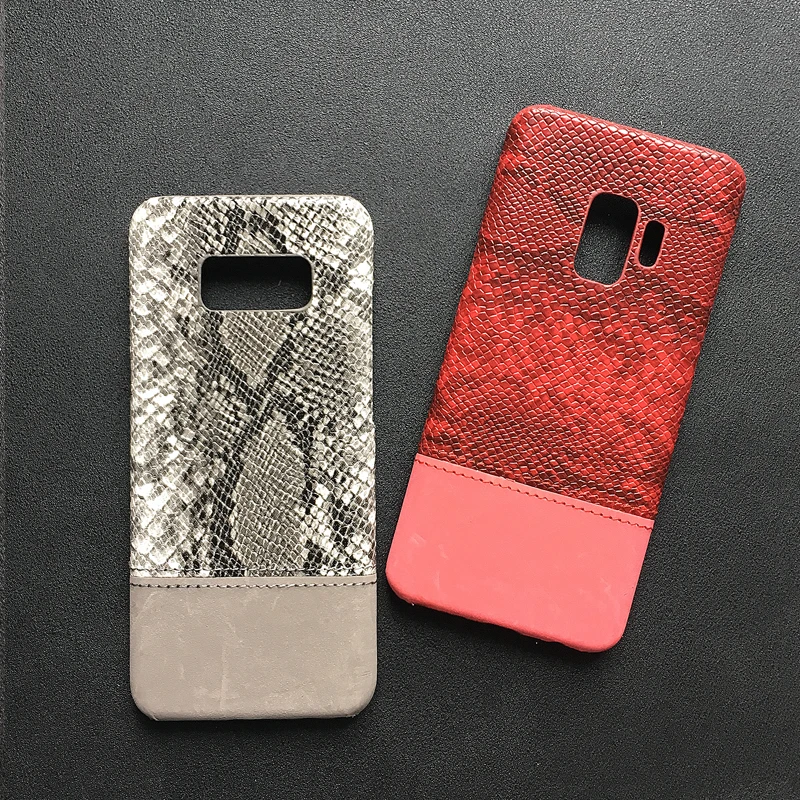 Винтажный чехол для телефона с текстурой змеиной кожи Samsung S10 S8 S9 Plus Lite из