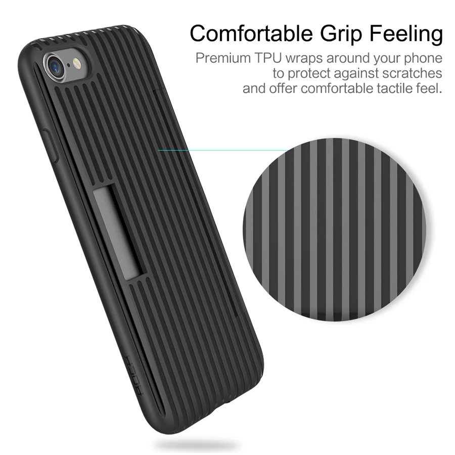 2016 NEW ROCK for iphone 7 case Cana TPU soft Phone iPhone 7/ plus Card Slot |