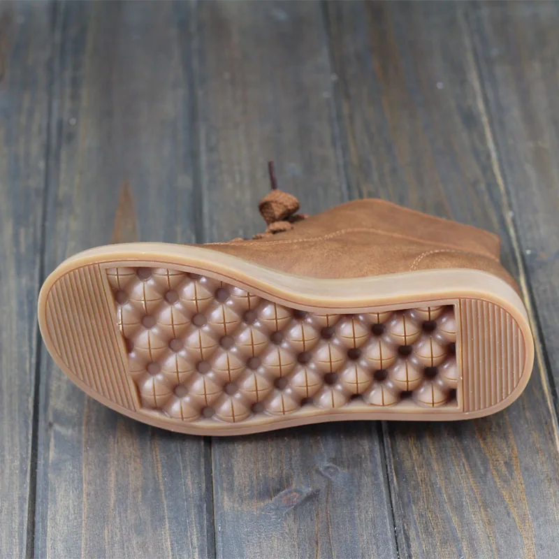 Оригинальная женская обувь Sen весенне-осенняя повседневная на плоской подошве из