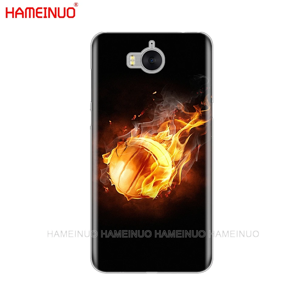 HAMEINUO огонь волейбол спорт воды сотовый телефон чехол для huawei honor 3C 4X 4C 5C 5X 6 7 Y3 Y6 Y5 2