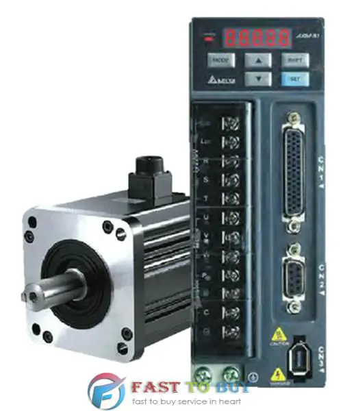 Delta 1000 Вт 1 кВт с тормозом серии B2 Серводвигатель + мотор комплект ASD 1021 B ECMA C21010SS