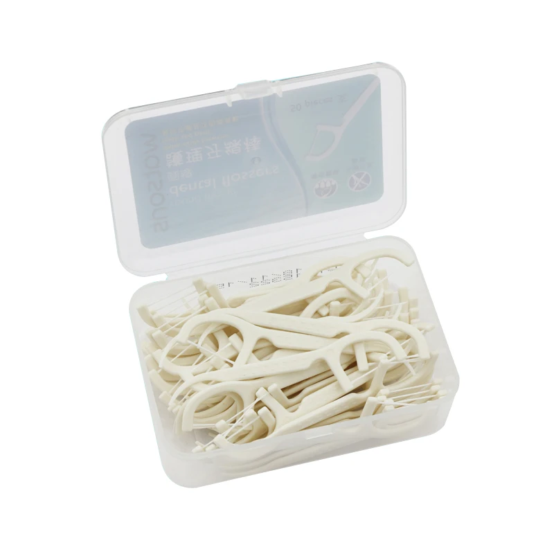 Зубная нить для ухода за зубами круглая 50 шт. в 1 коробке|dental flosser|teeth stickoral care |