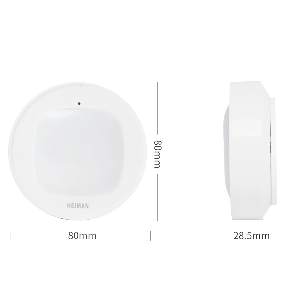 HEIMAN Zigbee Беспроводной умный инфракрасный датчик движения детектор с