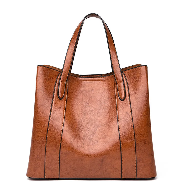 Youda Модные Женские однотонные Сумки из искусственной кожи большой емкости сумки