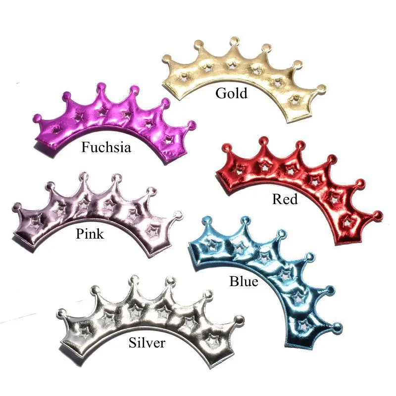 

30pcs/lots ,14.5cm Non-woven Bridget crown children's headband accessories DIY clothing materials