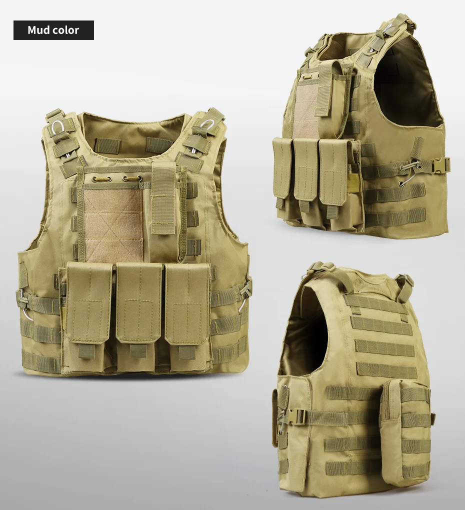 CQB USMC Airsoft тактический военный Молл штурма плиты Перевозчик жилет тактический жилет CS открытый Пеший Туризм жилет